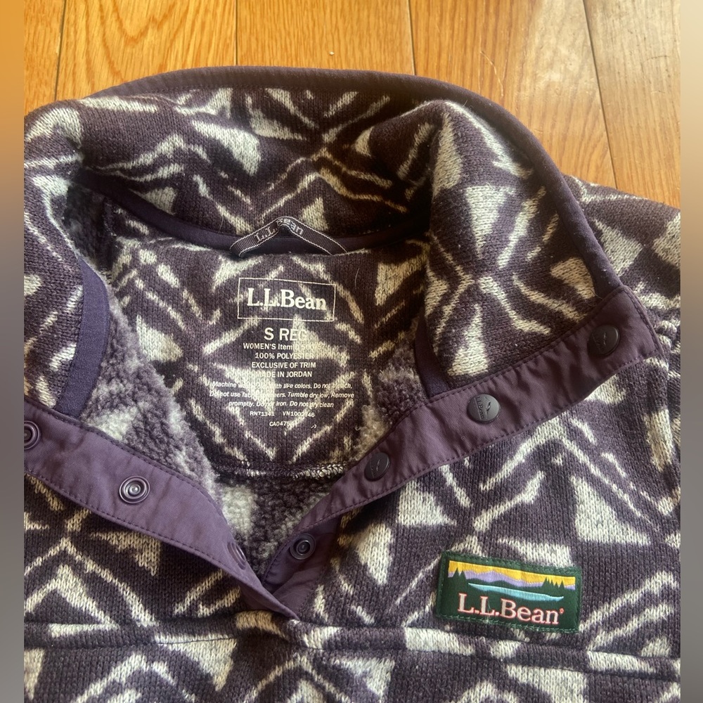 Womens L.L. Bean Fleece Pullover